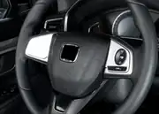 Honda Civic FC5/FK7 Direksiyon Çerçeve Kaplama Seti Silver (2 Parça) 2