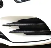 Mercedes-Benz A Serisi W177 2019 Sonrası Ön Tampon Bıçakları 4 Parça Karbon 3