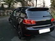 Volkswagen Golf 6 (Mk6) GTI/R  Tavan Spoyleri Eklentisi Piano Black 3