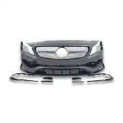 Mercedes-Benz CLA Serisi C117 CLA 45 Ön Tampon ve Twin-Blade Panjur Seti 1