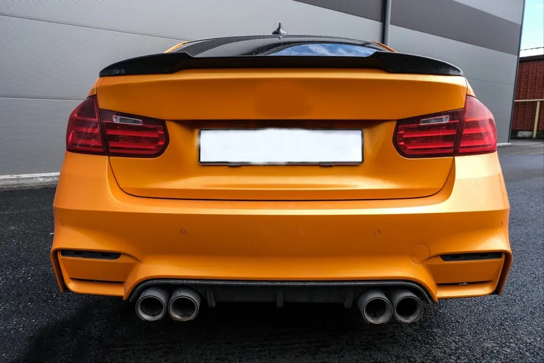 BMW 3 Serisi F30 M4 Spoiler - Piano Black (2012-2018) 4