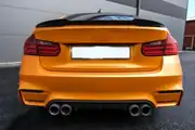 BMW 3 Serisi F30 M4 Spoiler - Piano Black (2012-2018) 4