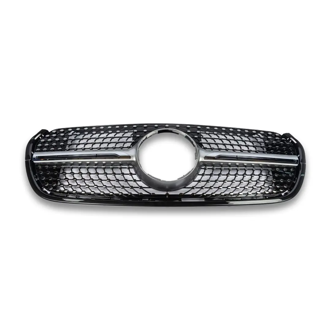 Mercedes X-Class W470 Diamond Ön Panjur Siyah Krom 4