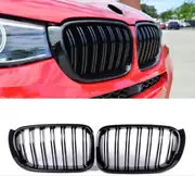 BMW X3 F25 Çift Çizgi  M Panjur Böbrek- Piano Black (2014-2018) 5