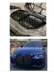 BMW 3 Serisi G20 G22 Ön Tampon & Panjur Seti (2019+) 3