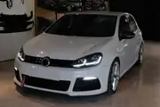 Volkswagen Golf 6 için Golf 7.5 Çift J LED'li Dönüşüm Far Seti 3