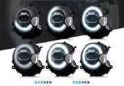 Mini Cooper R56 Halka DRL'li Full LED Projektörlü Far Takımı 6