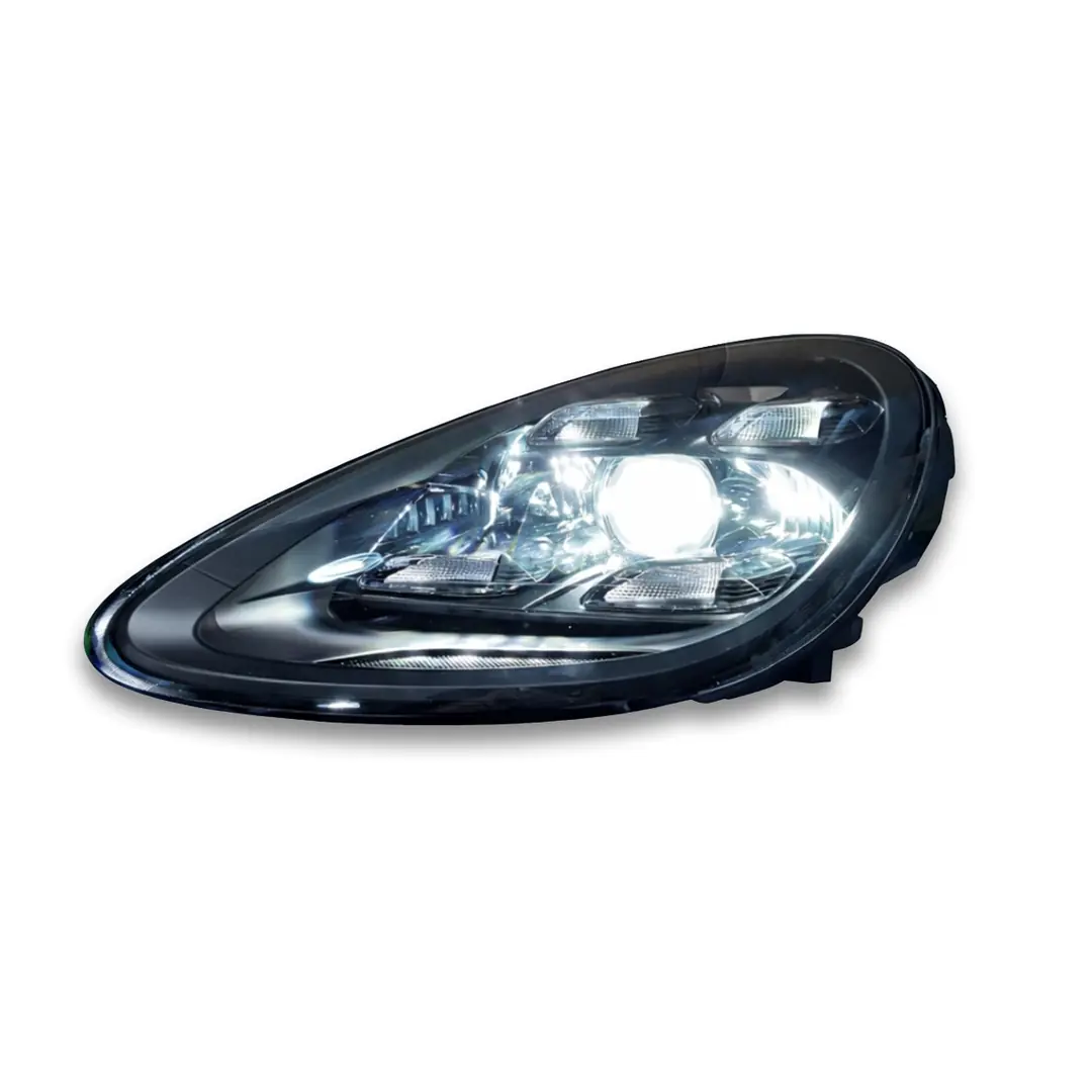 Porsche Cayenne 958.1 (11-14) için 2018+ PDLS LED Far Seti