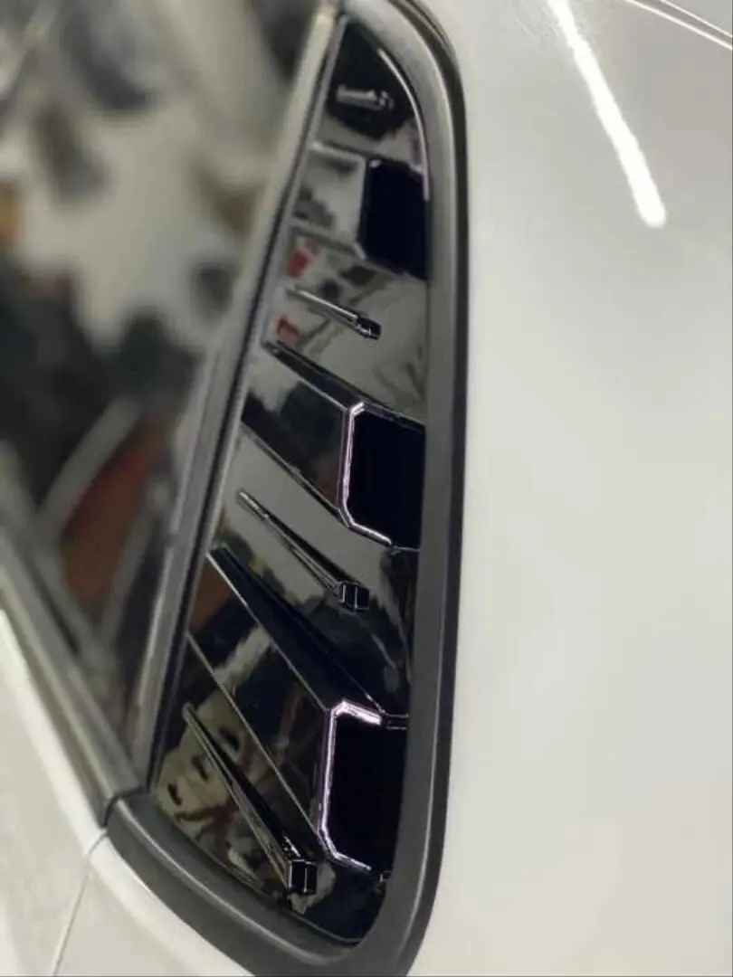 VW Polo AW 2018+ Kelebek Cam Üstü Kaplama Piano Black 4