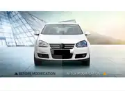 Volkswagen Golf 5 (Mk5) R32 Siyah Zeminli Far Seti 3