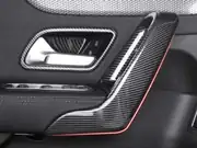 Mercedes-Benz A/CLA/GLB Serisi W177/C118/X247 İç Kapı Kolçak Trim Seti 4 Parça Karbon 4