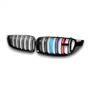 BMW 4 Serisi F32 M4 Çift Çizgi Panjur Böbrek - M Renk (2013-2019) 1
