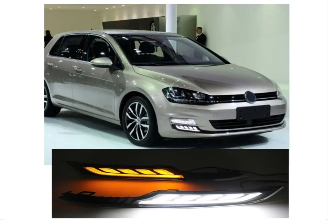 VW Golf 7 (13-16) H11 CANBUS LED Sis Farı Ampul Seti Beyaz 5