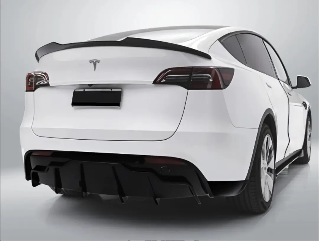 Tesla Model Y 2020+ Performans Aero Body Kit (Piano Black) 4