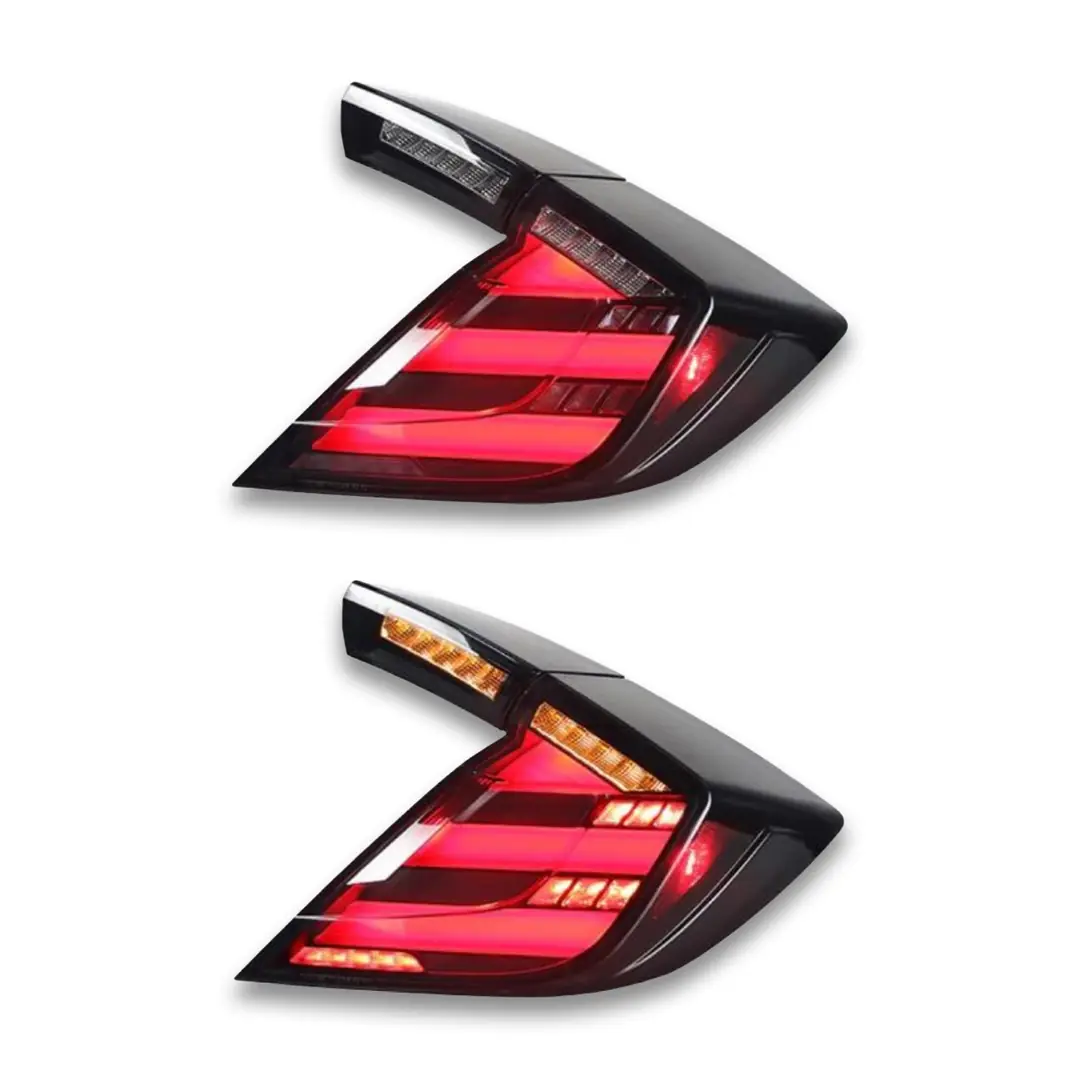 Honda Civic Hatchback FK7 2017-2021 Kayar Sinyalli LED Stop Seti (Füme)