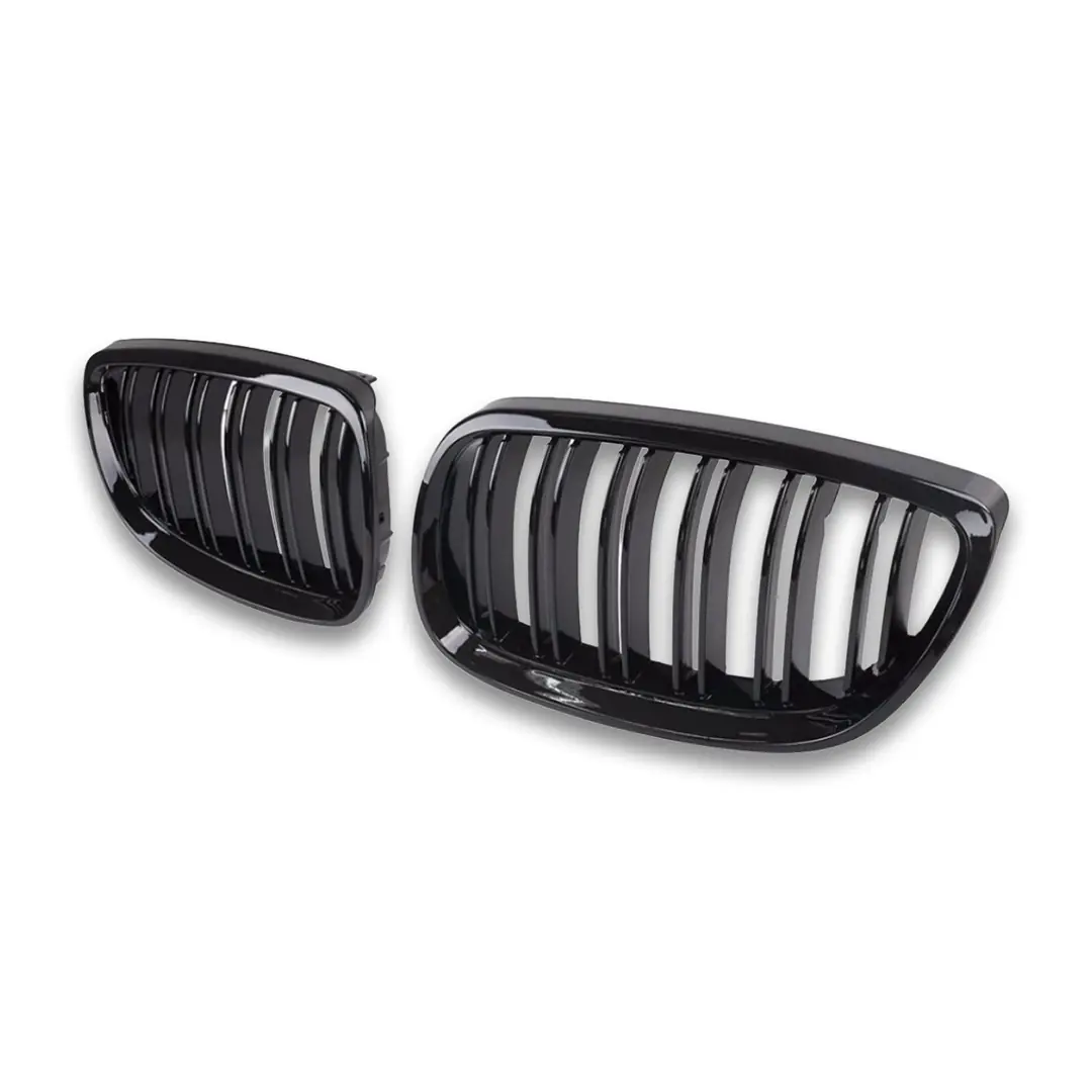 BMW 3 Serisi E92 Çift Çizgi M3 Panjur/Böbrek- Piano Black (2006-2009) 5
