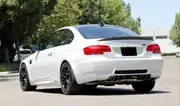 BMW 3 Serisi E92 M-Tech Spoiler - Piano Black 5