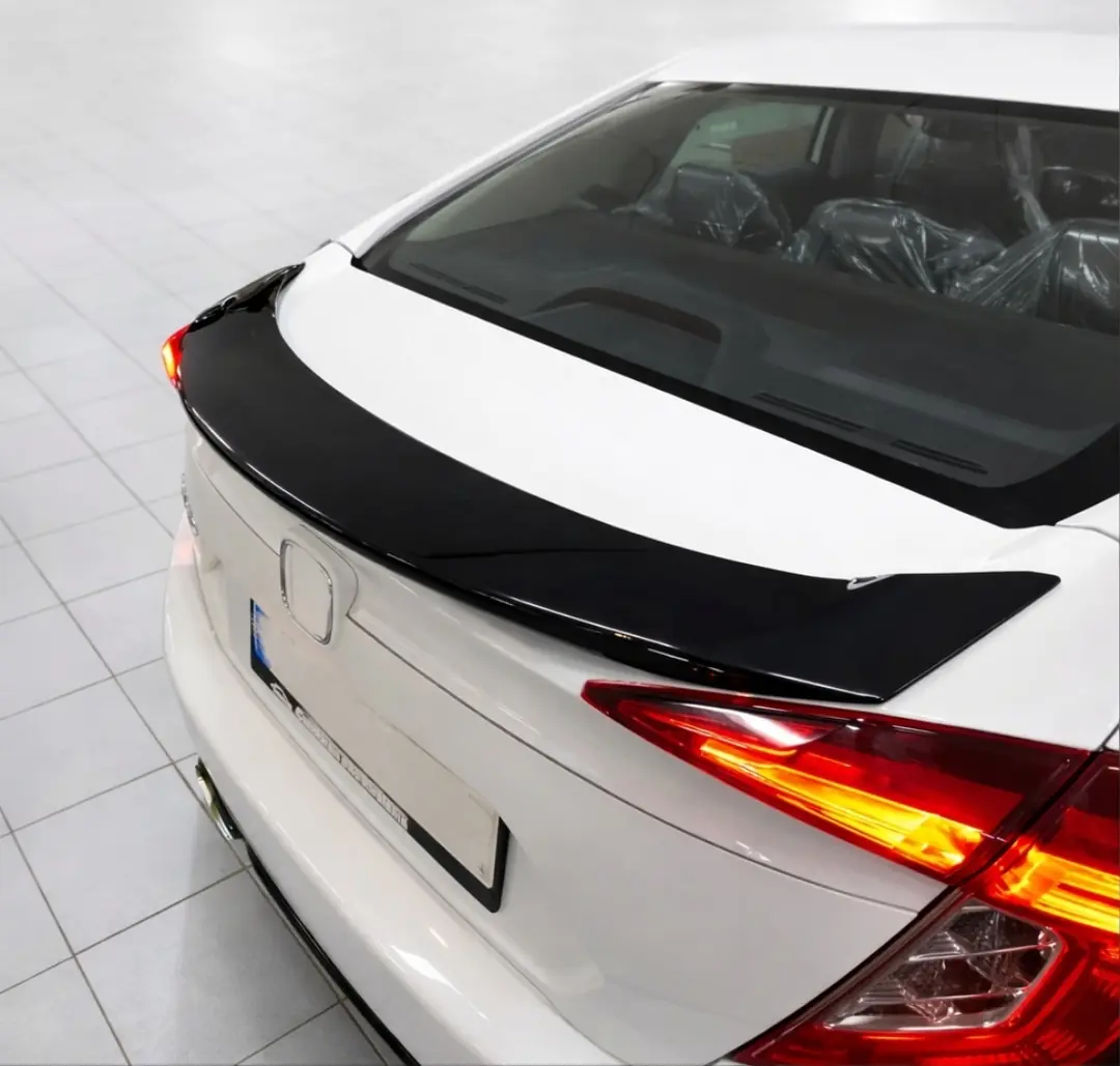 Honda Civic FC5 Sedan Oval Bagaj Spoyleri (Boyasız) 4