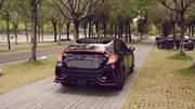 Honda Civic Hatchback FK7 2017-2021 Type R Kayar Sinyalli LED'li Tavan Spoyleri 5