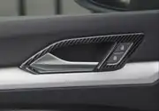 VW Golf 8 (MK8) İç Kapı Kolu Havuz Kaplama Seti Karbon Desen 4