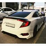 Honda Civic FC5 Sedan Turbo Arka Tampon Eki (Boyasız) 3