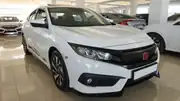Honda Civic FC5 Makyajsız Kasa Ön Tampon Köşe Flapları Piano Black 2