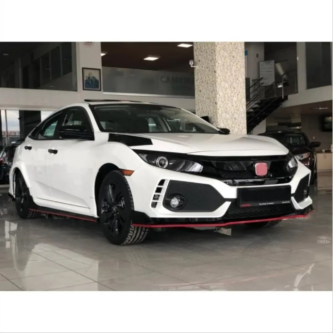 Honda Civic FC5 / FK7 Type R Yan Marşpiyel Seti (Boyasız) 4