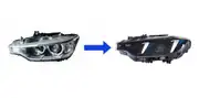 F30 3 SERİSİ MAKYAJSIZ KASA LAZER FAR(XENON İÇİN 2013-2015) 1