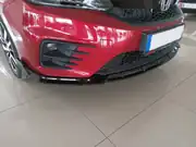Honda City (2021+) RS Ön Lip Seti (Piano Black & Karbon Desen) 2