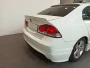 Honda Civic FD6 & FB7 Üniversal Piano Black Cam Üstü Spoyler 3