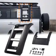 Land Rover Defender (90/110) Yan Tavan Merdiveni Mat Siyah 2