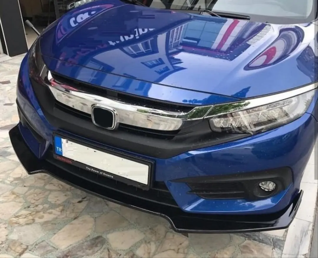 CIVIC FC5 2016-2020 IÇIN UYUMLU ÖN LIP 3 PARÇA 4