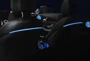 Mercedes A (W177) / CLA (C118) Serisi 64 Renk Ön Koltuk Arkası Ambiyans Aydınlatma Seti 4