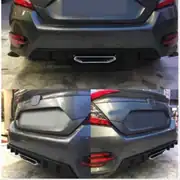 Honda Civic FC5 Sedan Si Merkezi Egzoz Çıkışlı Arka Difüzör 4
