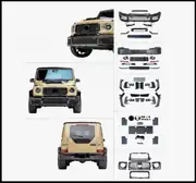 Mercedes-Benz G Serisi W464 2019+ Brabus Widestar Body Kit 2