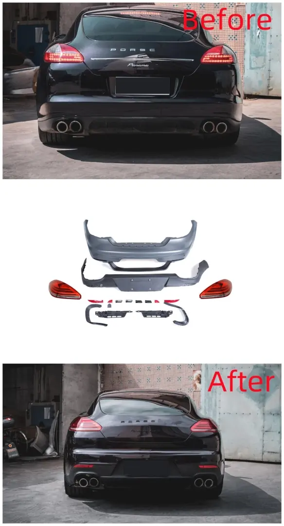 Porsche Panamera 970 (09-13) için Makyajlı Kasa Arka Dönüşüm Kiti