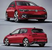 VW Golf 8 GTI Body Kit Komple Set 3