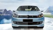 Volkswagen Golf 6 için Golf 7.5 Çift J LED'li Dönüşüm Far Seti 2