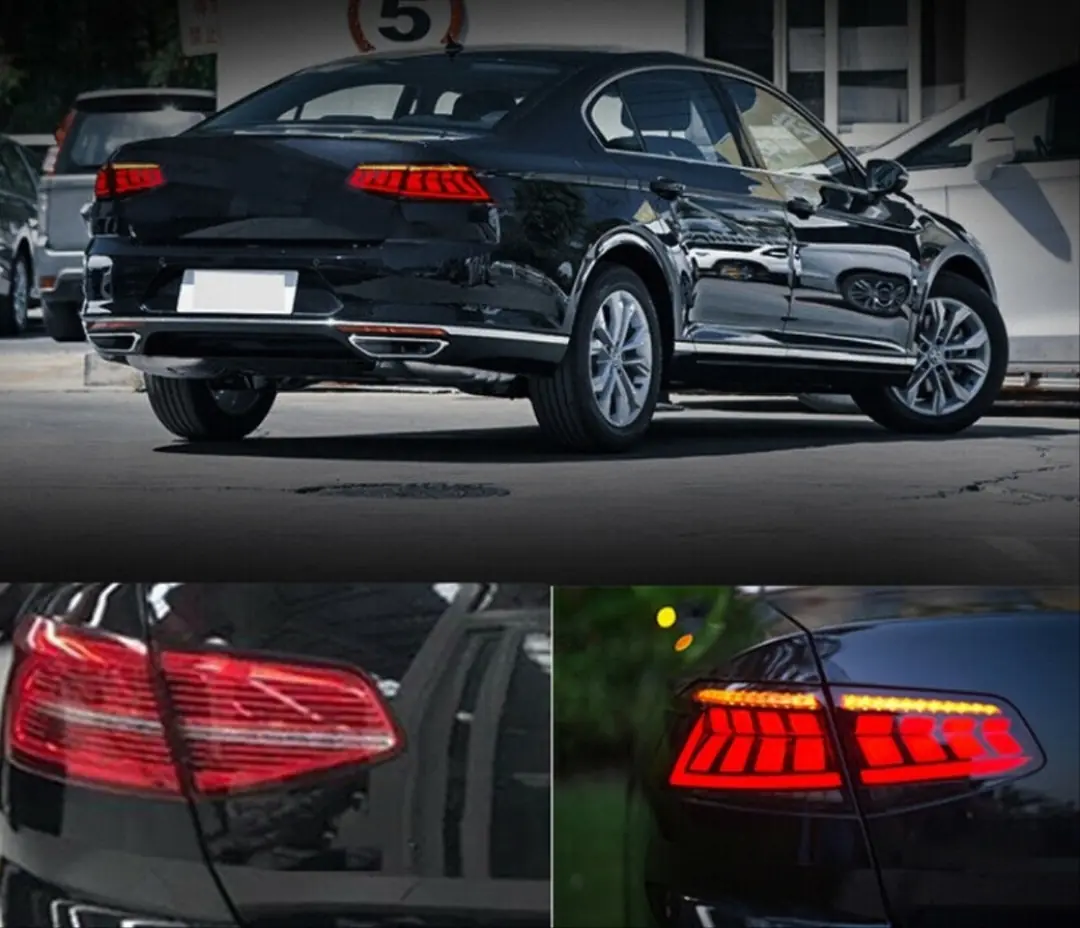 VW Passat B8 Kayar Sinyalli LED Stop Takımı Smoke (2015-2019) 5