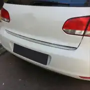 VW Golf 6 (MK6) Paslanmaz Çelik Bagaj Altı Çıtası Krom 5