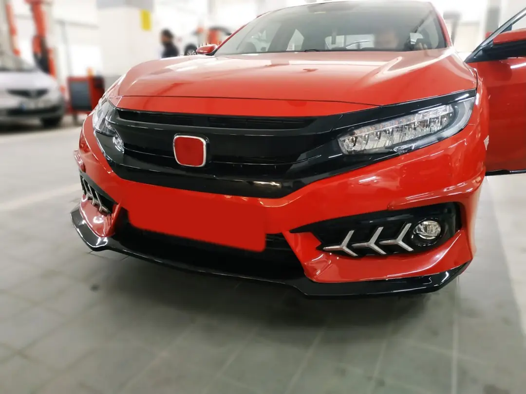 Honda Civic FC5 2016-2021 RS/Si Piano Black Ön Panjur 4