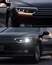Volkswagen Passat B8 (15-19) Highline 'Tek U' LED'li Far Yükseltme Seti 2
