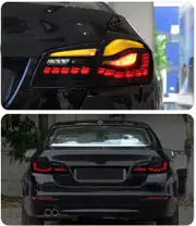 BMW 5 Serisi F10 Dragon LED Stop - Smoke 3