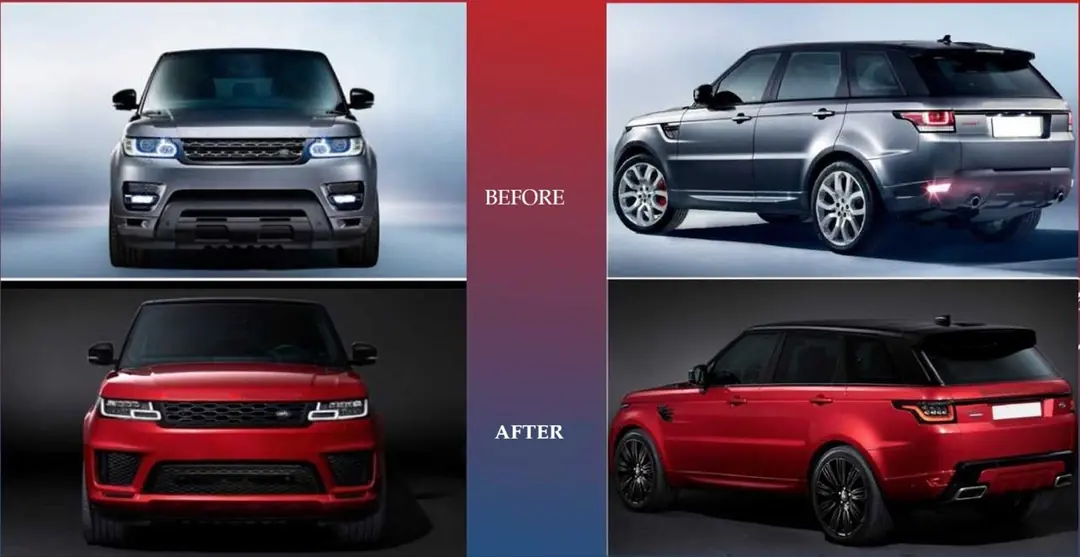 Range Rover Sport L494 2014-2017 Makyajlı Kasa Body Kit 4