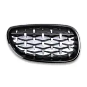BMW 5 Serisi E60 Diamond Panjur / Böbrek Piano Black Çerçeve 5
