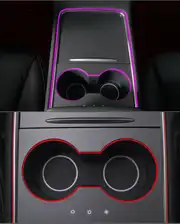 Tesla Model Y 2020+ App Kontrollü Komple RGB Ambiyans Aydınlatma Seti 5