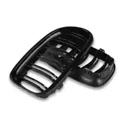 BMW 3 Serisi E90 M3 Çift Çizgi Panjur Böbrek - Piano Black (2008-2011) 4
