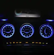 Mercedes A(W176)/CLA(C117)/GLA(X156) Serisi 64 Renk App Kontrollü Turbine Ön Havalandırma Ambiyans Seti 4