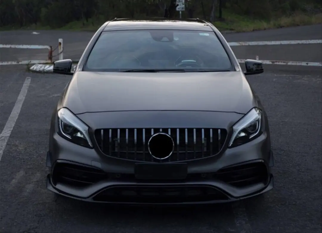 Mercedes-Benz A Serisi W176 Makyajlı GTR Panjur Piano Black 5