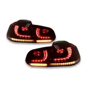 Volkswagen Golf 6 2008-2013 R20 LED Stop Seti (Kiraz Kırmızısı) 1